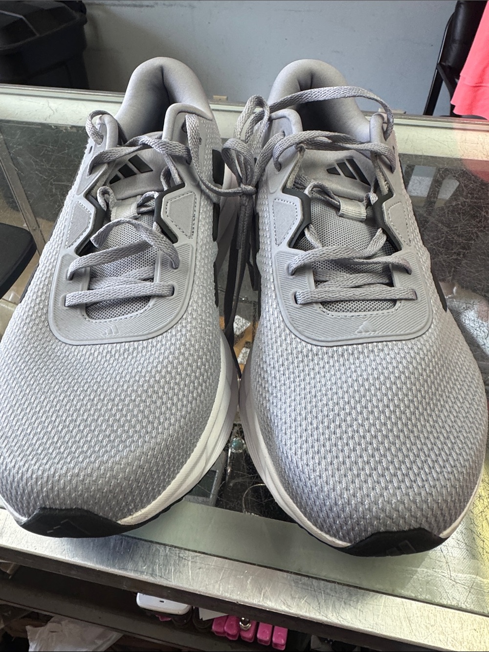 Men's Lightweight Gray Athletic Sneakers